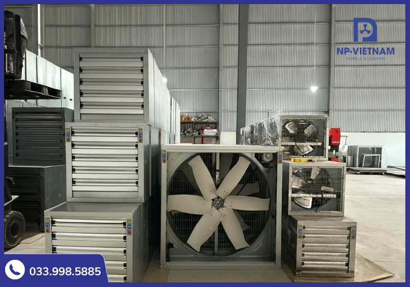 Kho quạt cánh POM của NP Việt Nam