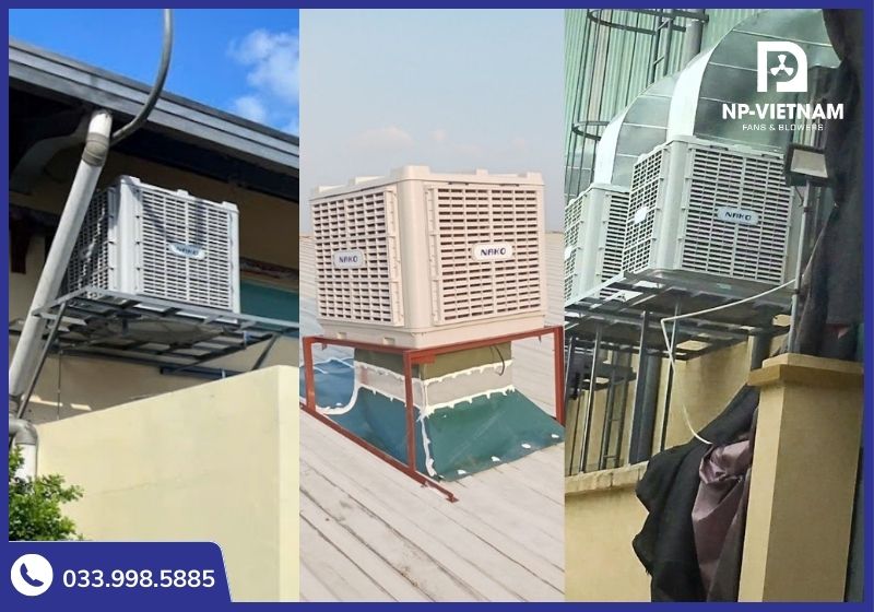 Các hướng thổi máy làm máy NAKO