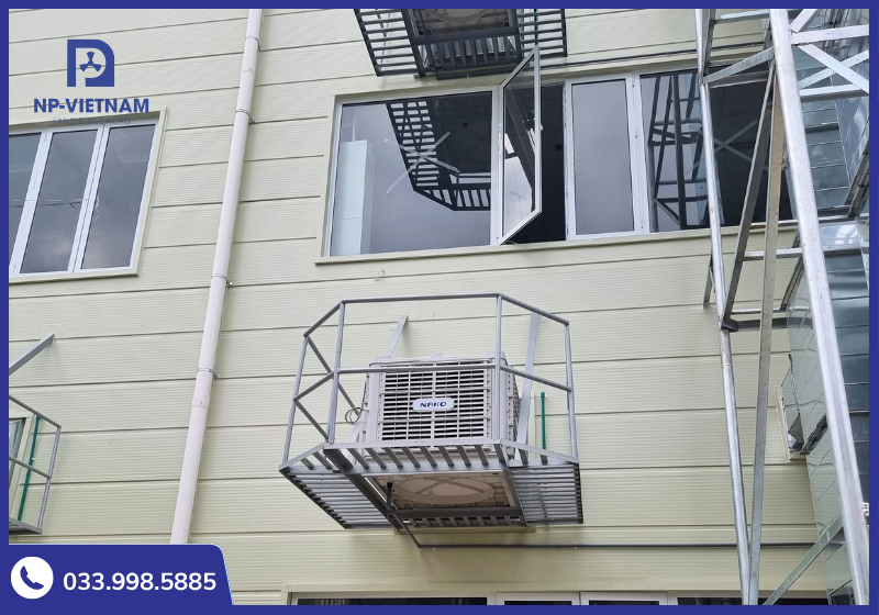 Máy làm mát 22000 được ứng dụng trong nhiều khu công nghiệp