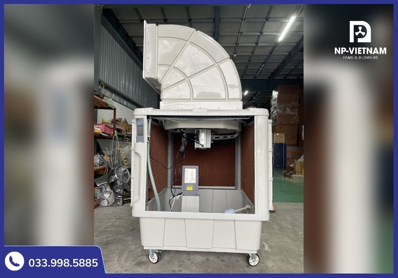 Cấu tạo chi tiết các linh kiện then chốt quyết định độ bền của quạt hơi nước.