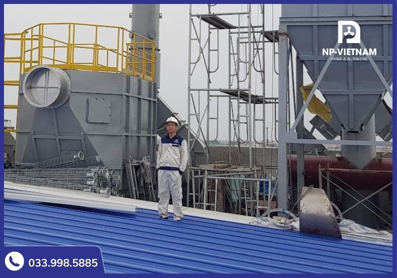 Kỹ sư Nguyễn Hải Nam từ NP Việt Nam tư vấn giải pháp vận hành hệ thống thông gió bền bỉ.