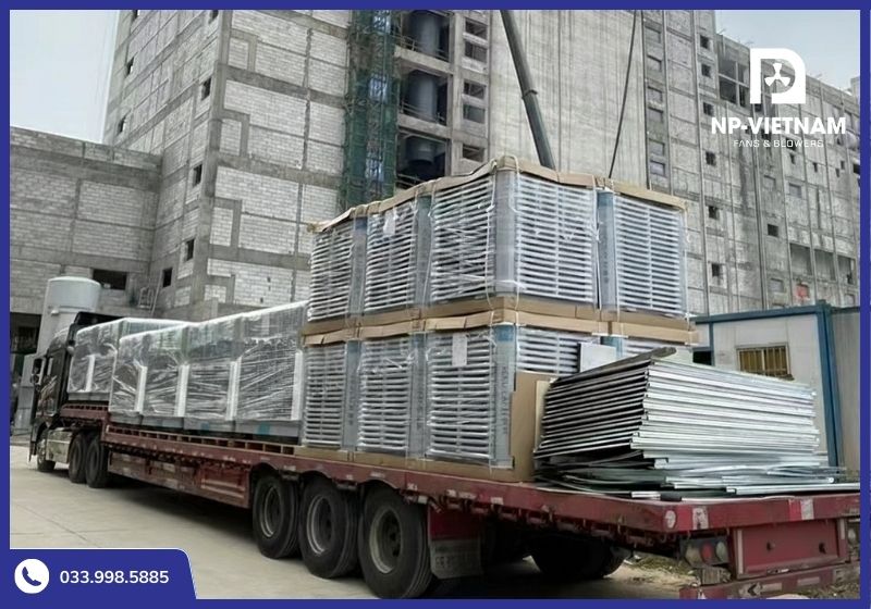 NP Việt Nam luôn sẵn hàng tại kho để giao tới mọi công trình