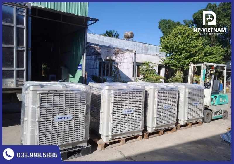 Kho máy làm mát NAKO của NP Việt Nam luôn sẵn hàng cho mọi dự án