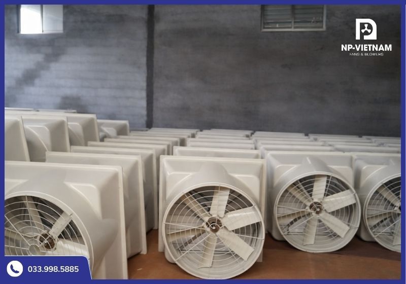 Kho hàng quạt thông gió NAKO luôn đáp ứng mọi nhu cầu của khách hàng