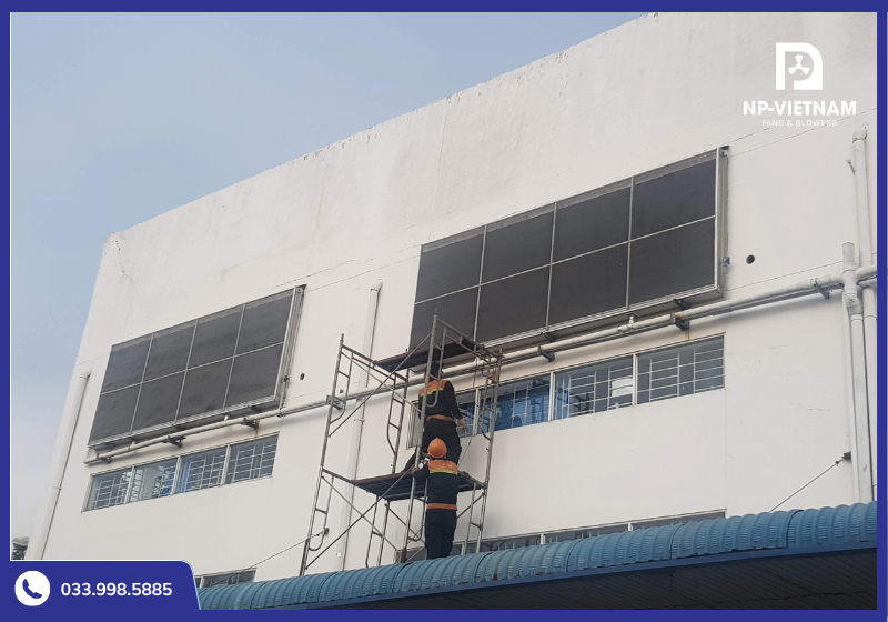 NP Việt Nam tư vấn kĩ thuật, cung ứng và thi công khung dàn lạnh