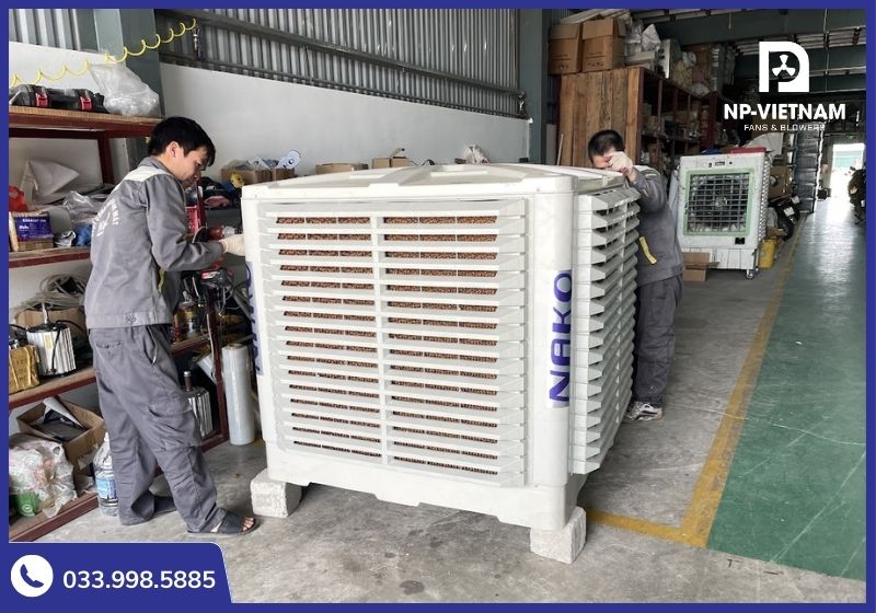 Vỏ máy làm từ nhựa ABS/PP nguyên sinh phủ lớp chống tia UV, giúp chống giòn vỡ và giữ màu bền bỉ.