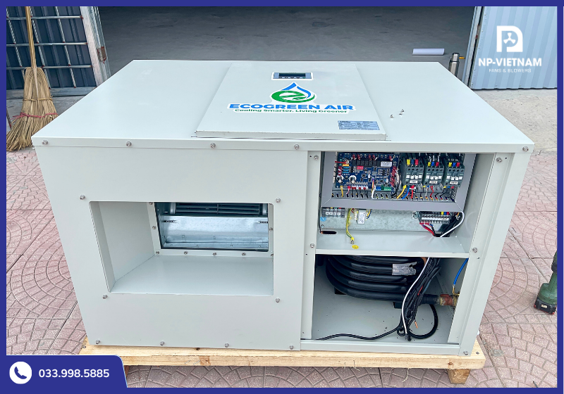 Máy lạnh công nghiệp treo trần nối ống gió ECO-10GF