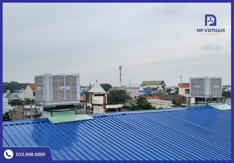 Máy làm mát công nghiệp NAKO được ứng dụng rộng rãi trong nhiều khu công nghiệp công nghệ cao