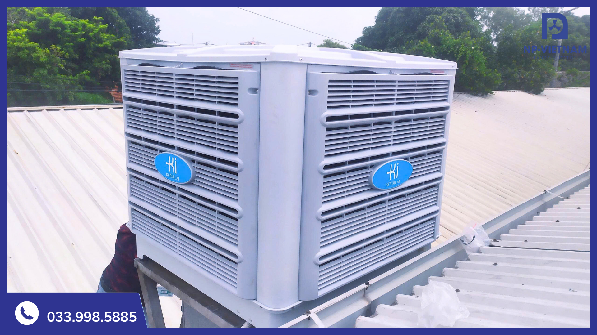 Máy làm mát không khí công nghiệp Keruilai