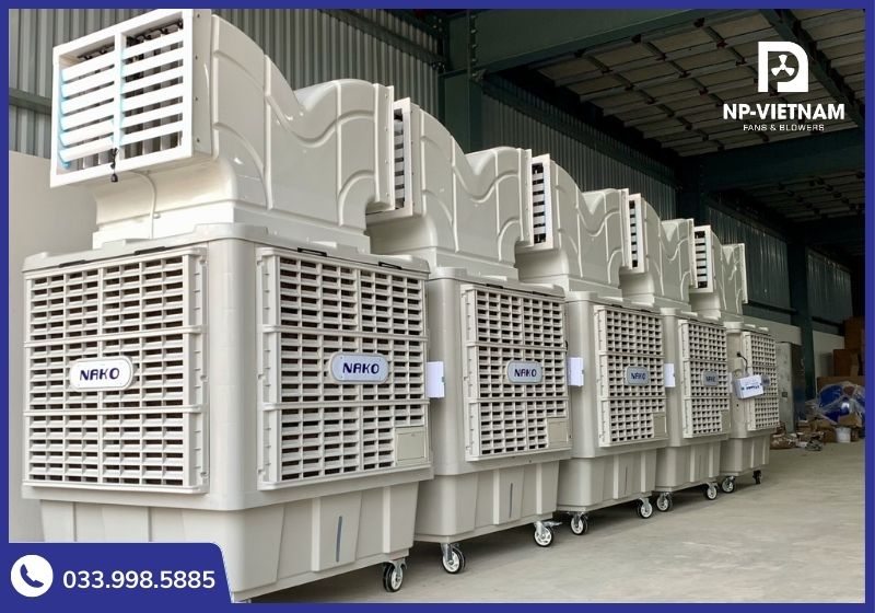 Kho hàng NP Việt Nam luôn có sẵn số lượng lớn mọi model máy làm mát không khí