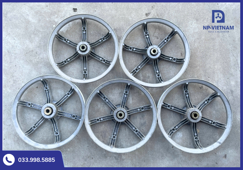 NP Việt Nam phân phối nhiều kích cỡ puly cánh qụat khác nhau