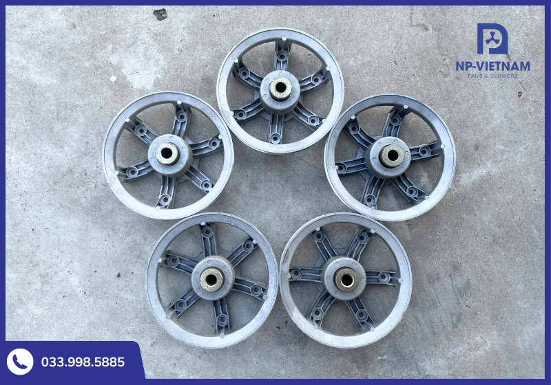 Puly quạt hút công nghiệp là sản phẩm được sử dụng phổ biến giúp quạt hoạt động tốt hơn