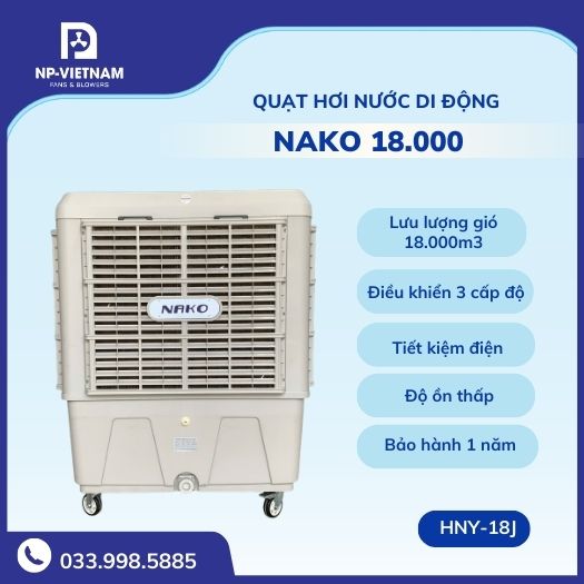 Quạt hơi nước công nghiệp NAKO 18000