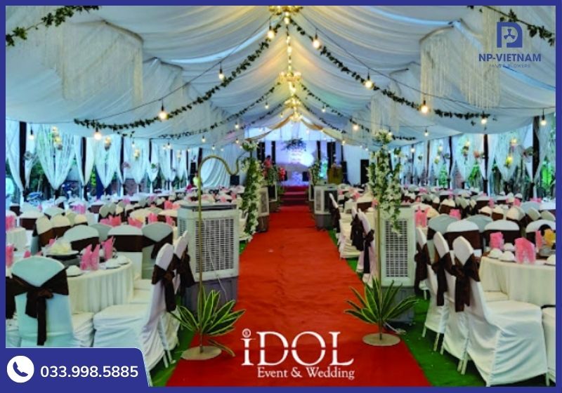 Tổng kho các mẫu quạt hơi nước đám cưới bền nhất