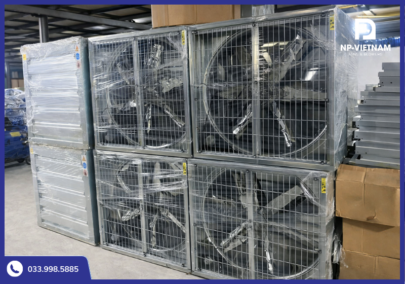 NP Việt Nam – địa chỉ cung cấp quạt hút công nghiệp tại Hà Nội uy tín