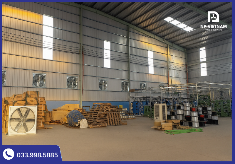 Thiết bị thông gió được đưa vào sử dụng rộng rãi trong nhiều môi trường khác nhau