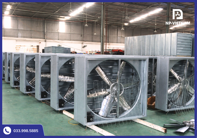 Liên hệ NP Việt Nam để được tư vấn giải pháp thông gió phù hợp cho từng mô hình nhà xưởng