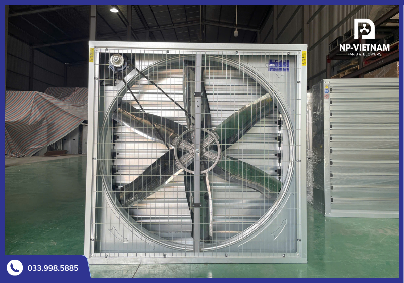 Quạt thông gió kẽm NAKO – giải pháp kinh tế cho các trang trại chăn nuôi phổ thông