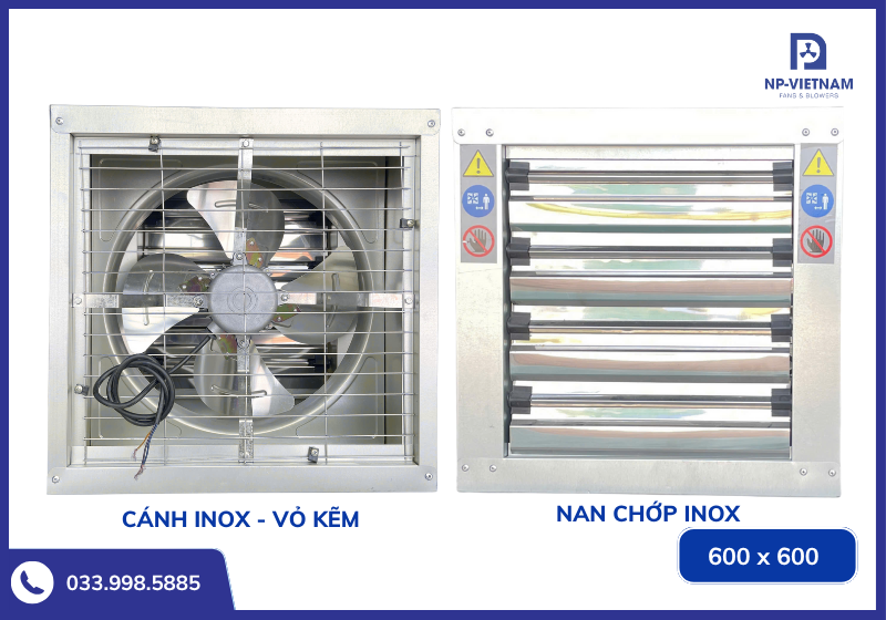 Mặt trước và mựt sau của quạt hút 500x500