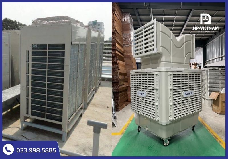 Sự khác biệt về điện năng tiêu thụ giữa quạt hơi nước và điều hòa