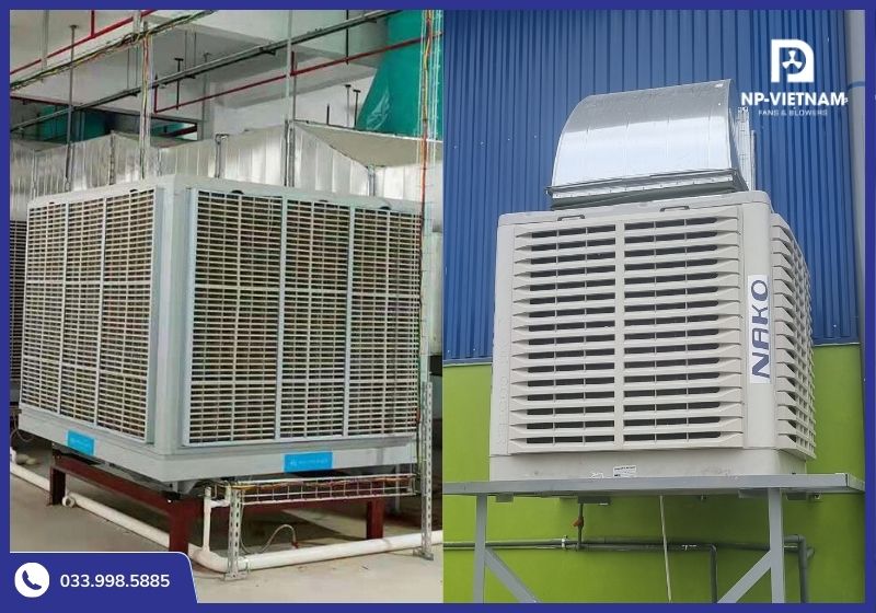 Sự khác biệt về kết cấu giữa quạt ly tâm Keruilai KT40 và dòng máy hướng trục NAKO 40.000