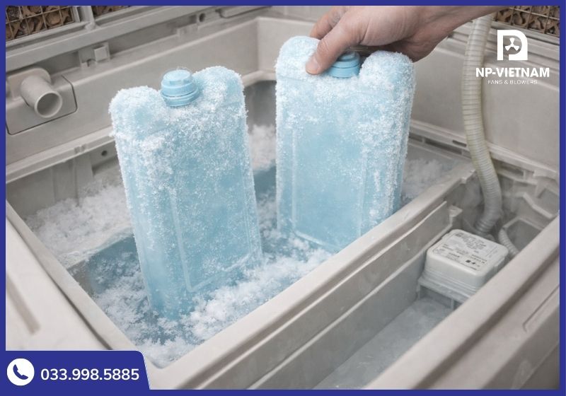 Sử dụng đá khô đúng cách là bí kíp giúp hạ nhiệt độ phòng nhanh chóng như máy lạnh