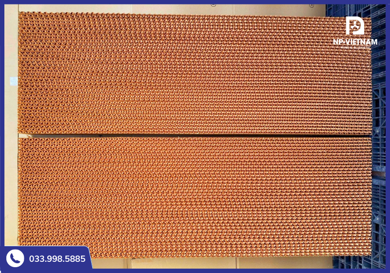 Tấm cooling pad HAFUJI màu nâu