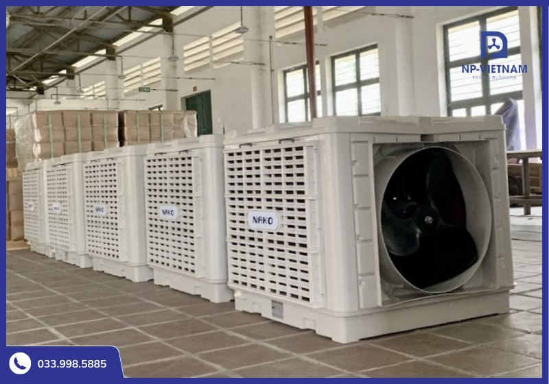NP Việt Nam chuyên cung ứng vật tư thiết bị thông gió làm mát nhà xưởng cao cấp, chất lượng