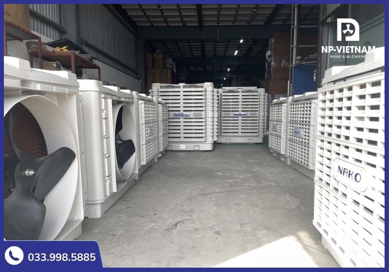 NP Việt Nam luôn sẵn kho số lượng lớn máy làm mát NAKO, đáp ứng mọi dự án khẩn cấp